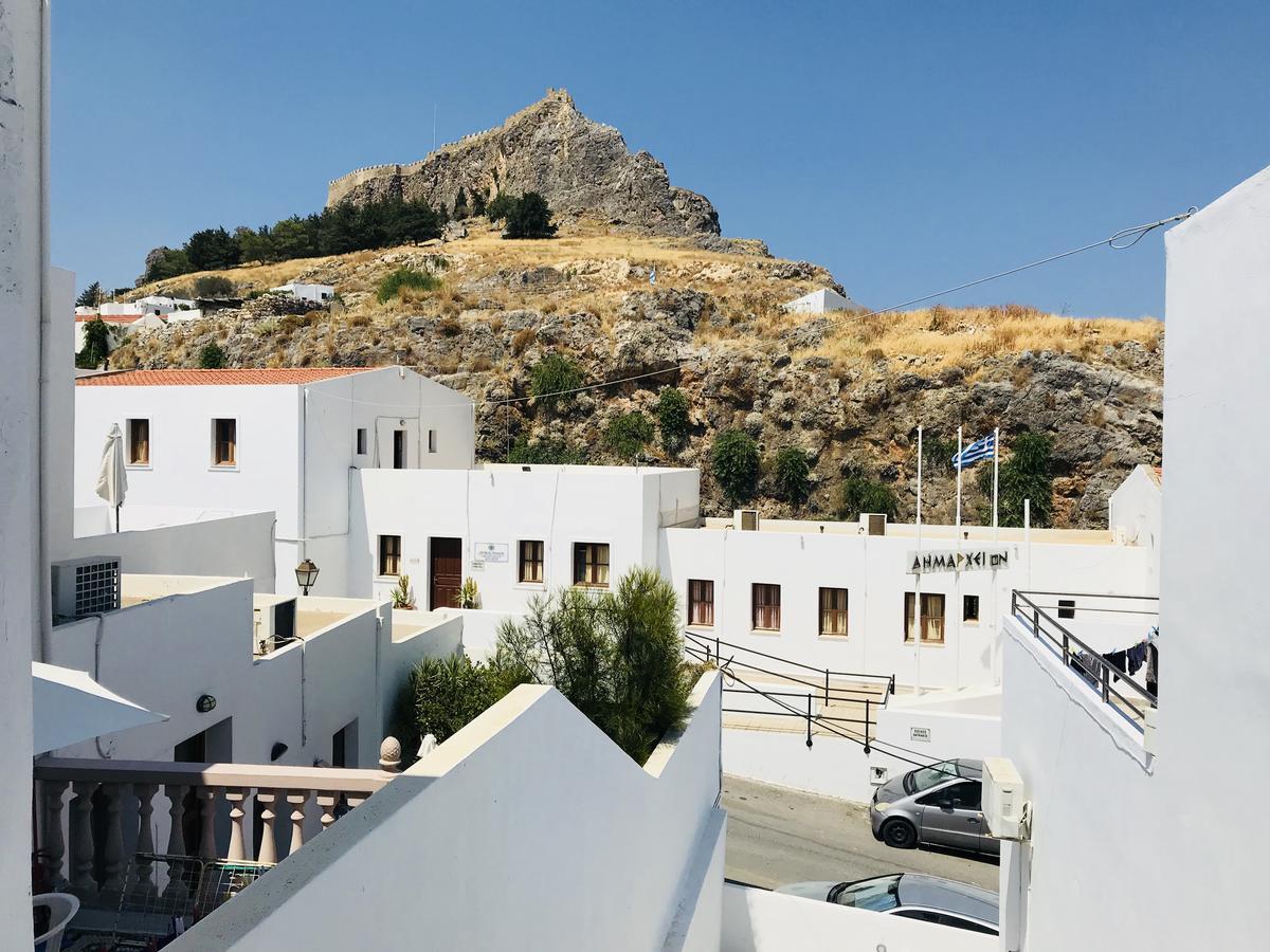 Fedra Apartments Lindos Exterior foto